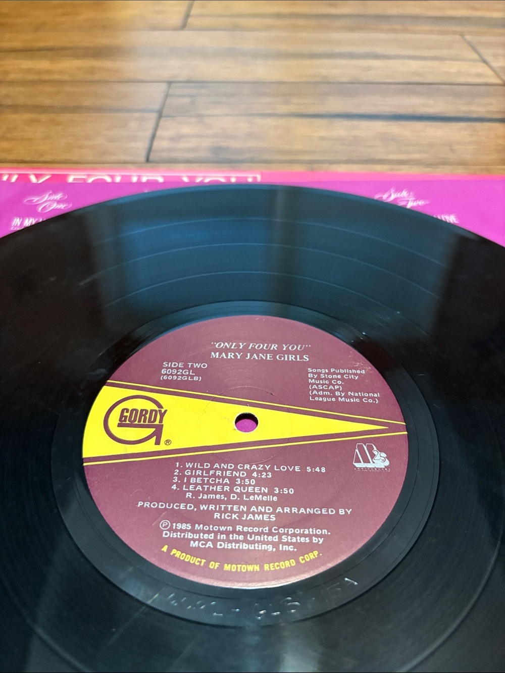 Mary Jane Girls - Only Four You (LP, Album) - Picture 6 of 8